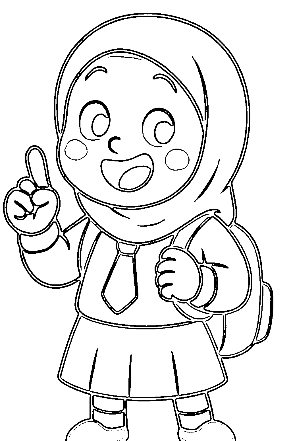 Gambar Gambar Mewarnai Anak Sekolah Dasar Indonesia 5 siap untuk diwarnai